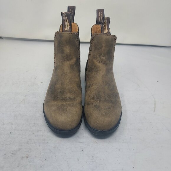 Blundstone WOMENS Chelsea Rustic Brown Tall Boot - Picture 5 of 10